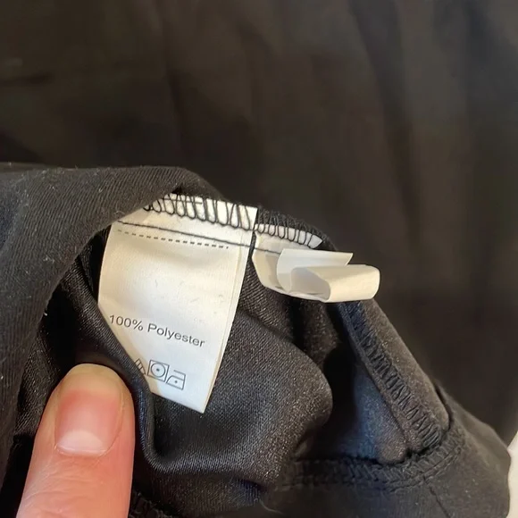 SHEIN Black Button Front A-line High Waist Solid Mini Skirt - Picture 7 of 8